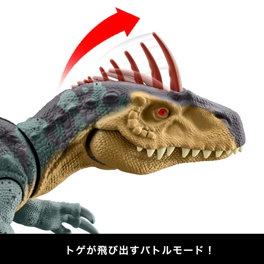 Mattel Jurassic World Big Neovenator HTK78 Action! [Dinosaur Toy] [Length Approx. 35.6cm] [Ages 4+]