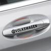 For Volkswagen VW 8Pcs Car Door Sticker Auto Handle Anti Scratch Protection Film Car Styling For Volkswagen Scirocco POLO Tiguan