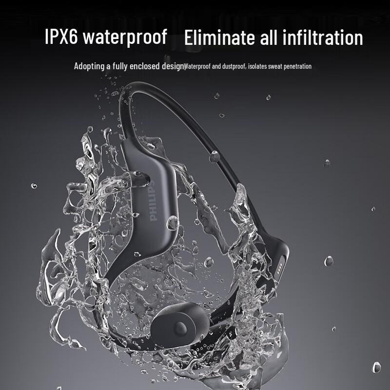 Philips TAA6609 Bone Conduction Sports Bluetooth Headset