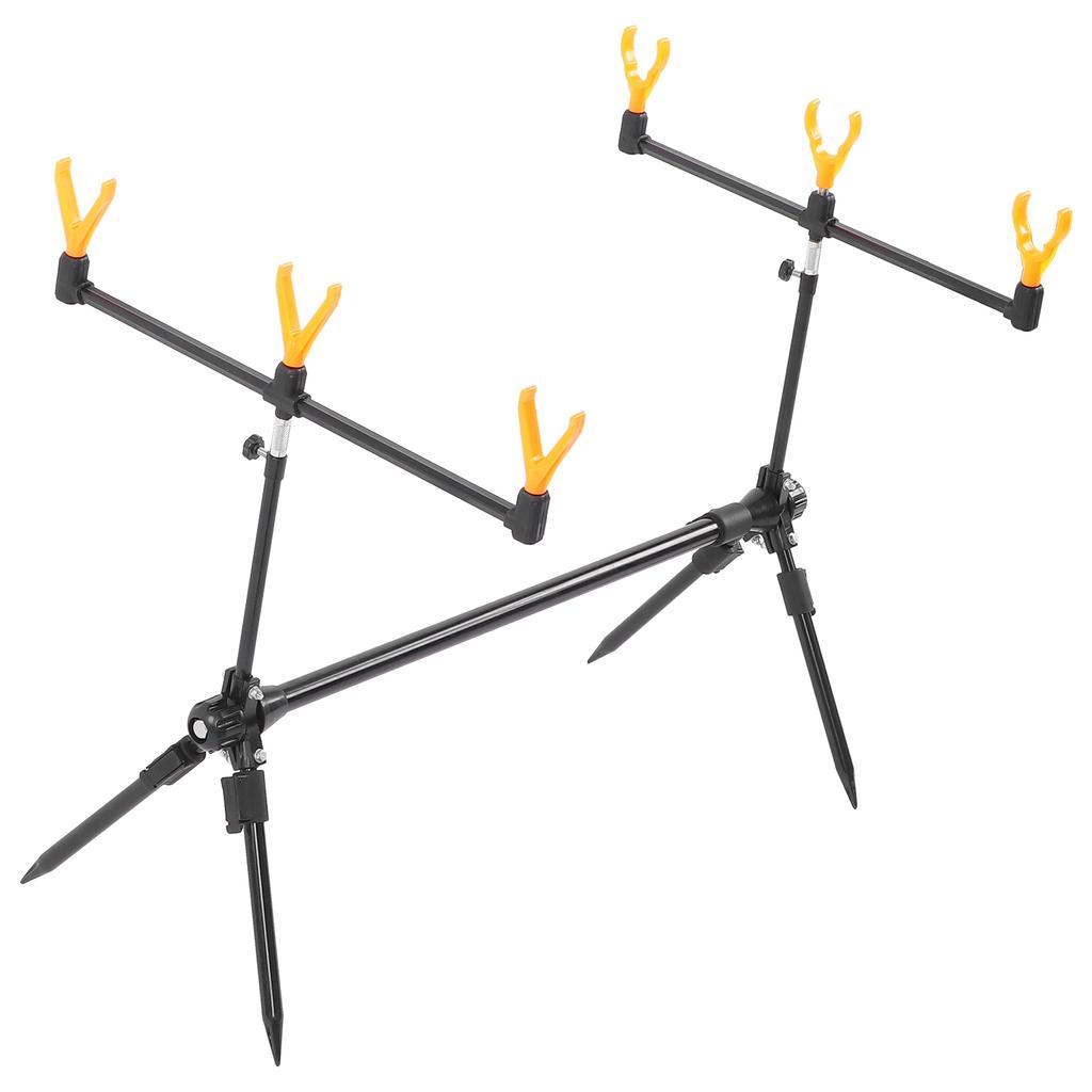 Sea Fishing Rod Foldable Bracket 3 Fishing Pole Telescopic 4 Foot Holder Rest Rack