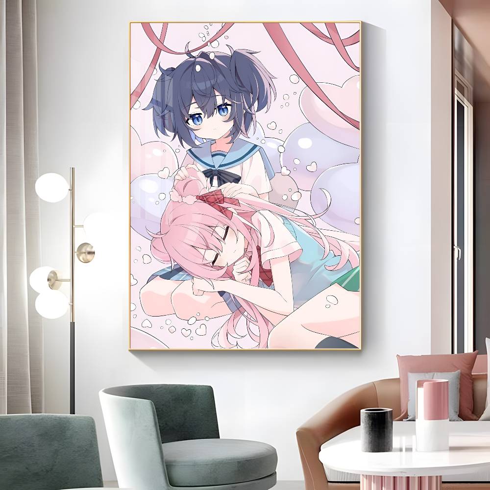 1pc Anime HAPPY SUGAR LIFE Poster Sticker Print Waterproof Wall Art For Living Room Bedroom Home Decor