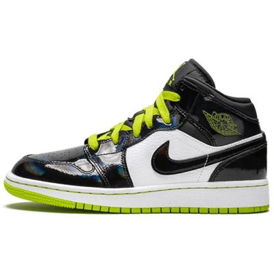 1 Mid Black Cyber Mystic Green GS BQ6931-003