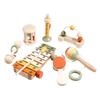 Multifunctional Toddler Music Discovery Wood Instruments Develops Motor Skills Sound Recognition