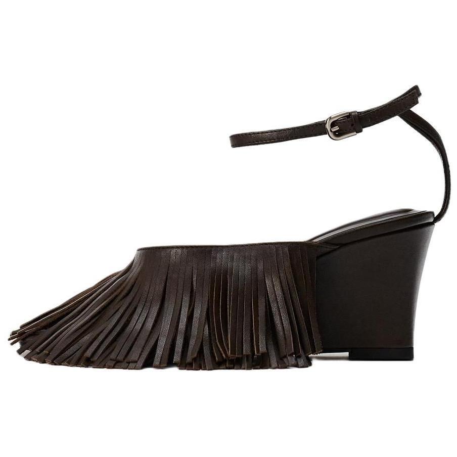 

Zara Elegant Open-Toe High Heel Sandals Women Sandals Brown 11336410 39