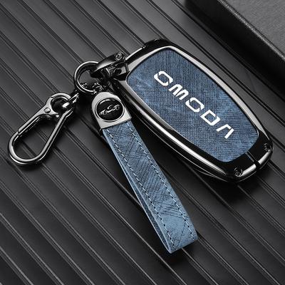 Zinklegierung Auto Schlüsselhülle für Chery Omoda C5 5 E5 SUV 7 3 8 FX Schlüsselanhänger Fernbedienung Schutzhülle Tasche Schale Halter Fob Zubehör