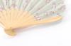 DDintex FLORET LONDON Miao 2 X 21cm Shell-Shaped Fan, Mint, [Liberty Print]