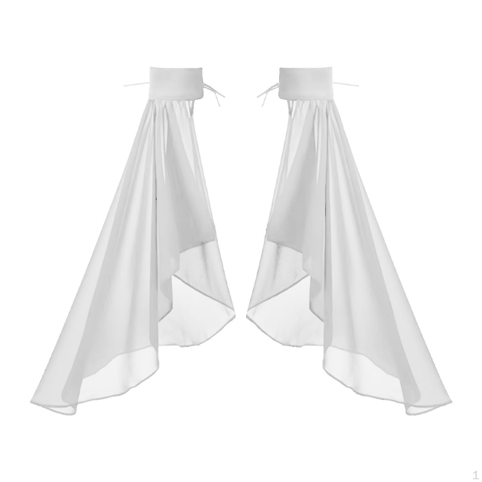 

Detachable Tulle Sleeves for Wedding And Halloween Events чорний