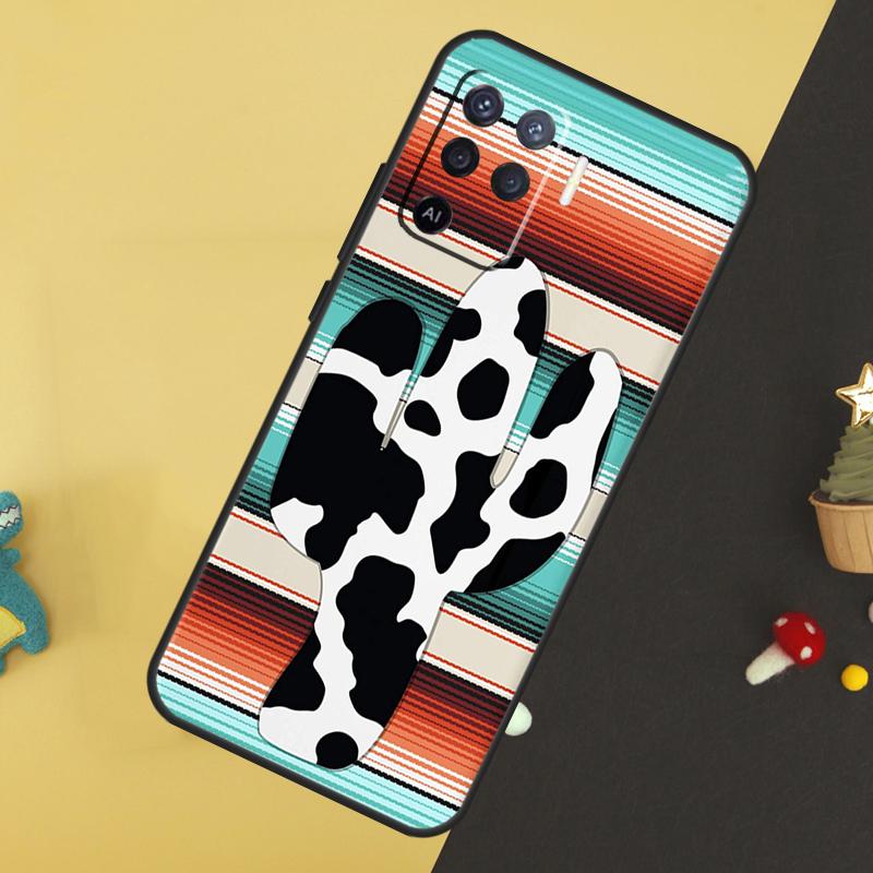 

Boho Botanical Leaf Cow Cactus Case For Oppo A80 A60 A40 A54 A74 A94 A18 A38 A58 A78 A98 A96 A76 A16 A15 A17 A57 A5 A6 Pro OPPO A60 4G