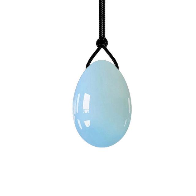 Yoni vejce Masážní kuličky z nefritu pro ženy Přírodní růžový křemen Krystal Kegelova cvičení Masážní přístroj svalů pánevního dna