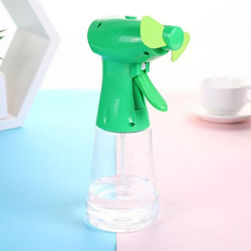 4 Adet El Spreyli Soğutma Fanı Taşınabilir El Kranklı Sis Nemlendirici Soğutma Fanı Çocuklar Yetişkinler Sıcak Hava İçin