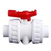 1pc PVC Union Ball Valve 20 25 32 40 50mm Water Pipe Ball Valve Garden Irrigation Aquarium Fish Tank PVC Pipe Tube Valve