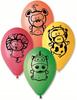 Balony 12" Premium "Zwierzęta Z Dżungli", 5 Szt.