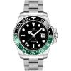 Hamayota Men's GMT Automatic Diver's Watch with Ceramic Rotating Bezel