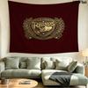 Custom Name Leeds Rhinos Printed Tapestry – Wall Hanging for Bedrooms, Dorms, and Home Decor