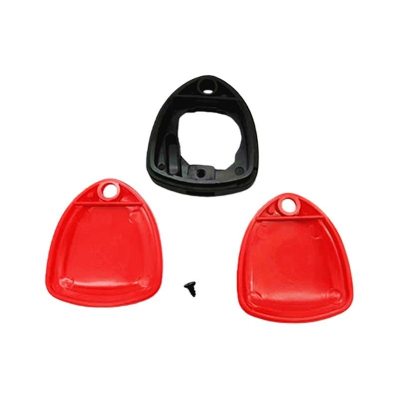 Universal Plastic Car Key Shell Case Without Blade Replacement Part Single Button Car Key Housing Automotive Accessories