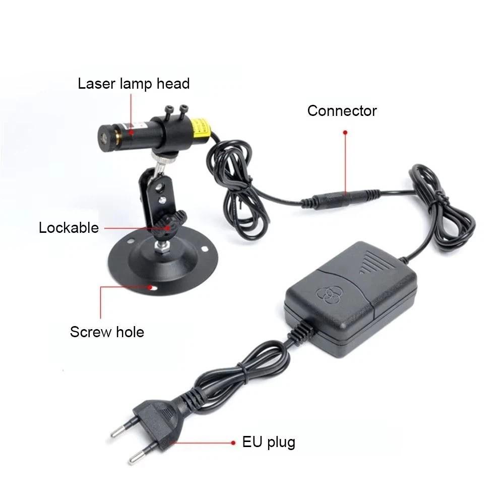 EU/US Plug Sewing Laser Guide Red Laser Quilting Infrared Laser Lamp Cutting Bed