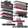 3D ABS Car Styling Front Grille Emblem Sticker Decoration Badge Auto Accessories for Mercedes Benz AMG W222 W204 W212 W176 W108