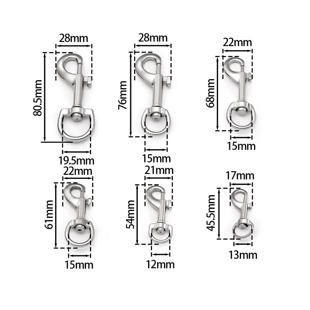 D Ring Rotating Lobster Buckle Handmade DIY Accessories