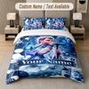 Alex Warren 3Pcs Bedding Set, Personalized Custom Name Text, 1 Duvet Cover & 2 Pillowcases For Bedroom