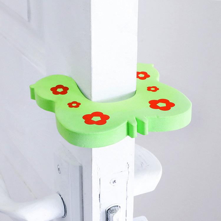 Child and baby safety anti-clip door card, door stop door plug, baby door barrier, cartoon animal shaped door stop