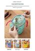 Dopamine Round Bottom Mesh Toiletry & Travel Bag - Outdoor Makeup, Fitness & Swimming Drawstring Bag