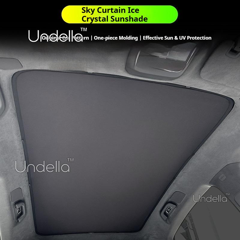 Für XPENG G6 2026 2025 2027 Sonnenschutz Glasdach Sonnenschutz Sonnenblende Vorhang Auto-Clip Vorne Hinten Schiebedach Dachfenster Zubehör