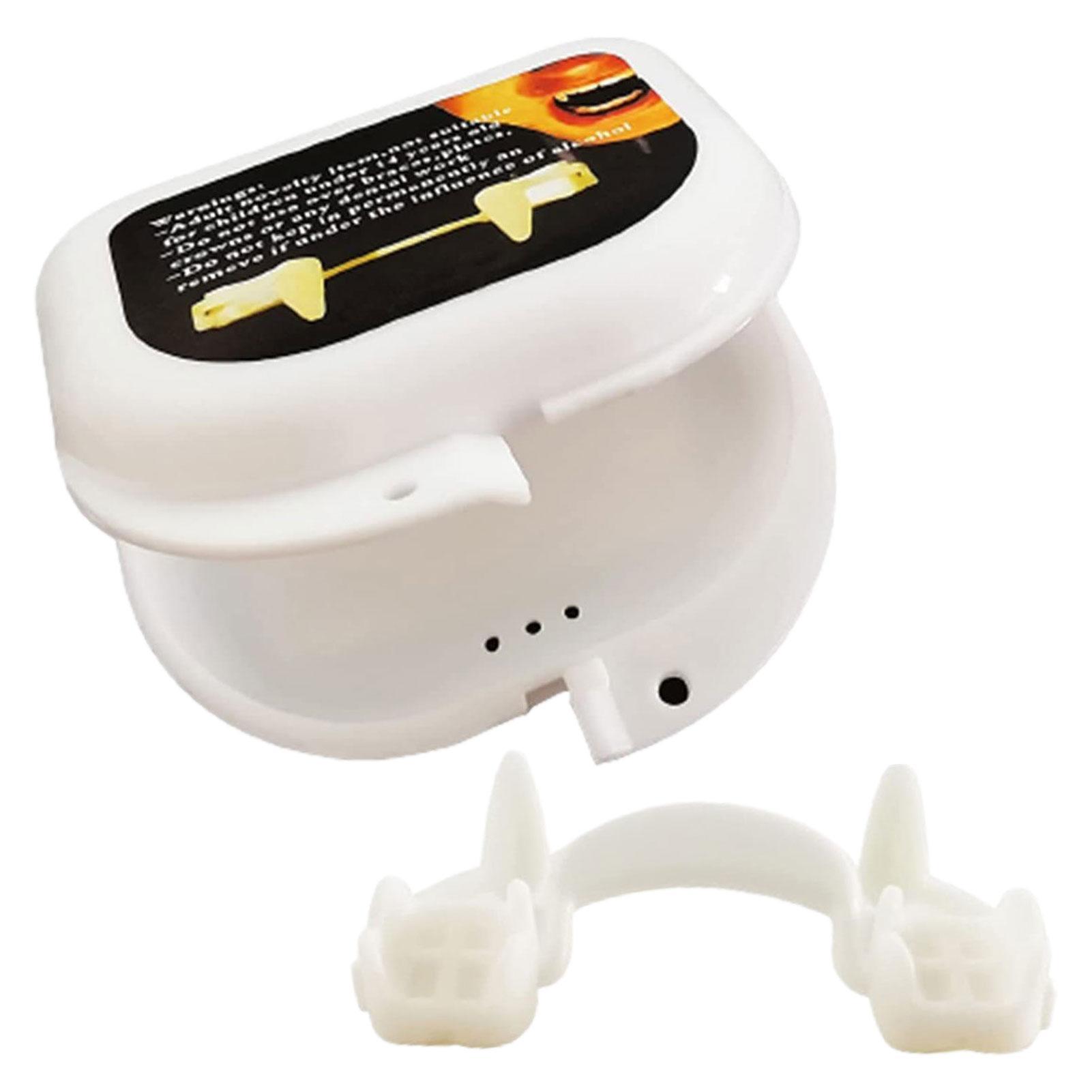 

Выдвижные клыки вампира | Реалистичные зубы вампира на Хэллоуин, аксессуары для костюмов | Реквизит для зубных протезов вампиров, принадлежности для вечеринок ужасов для детей и взрослых