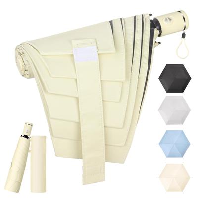 SEMTIM in 1 Vormgeheugen Vouwen UV-Bescherming Volledig Licht Automatisch Geschikt voor Regen of Grote 92cm Zon UV Vouwparaplu voor Mannen en Vrouwen [Vouwt