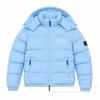 Cardigan Piumino con Cappuccio Vestibilità Larga Y2K Unisex Casual Cappotto Invernale