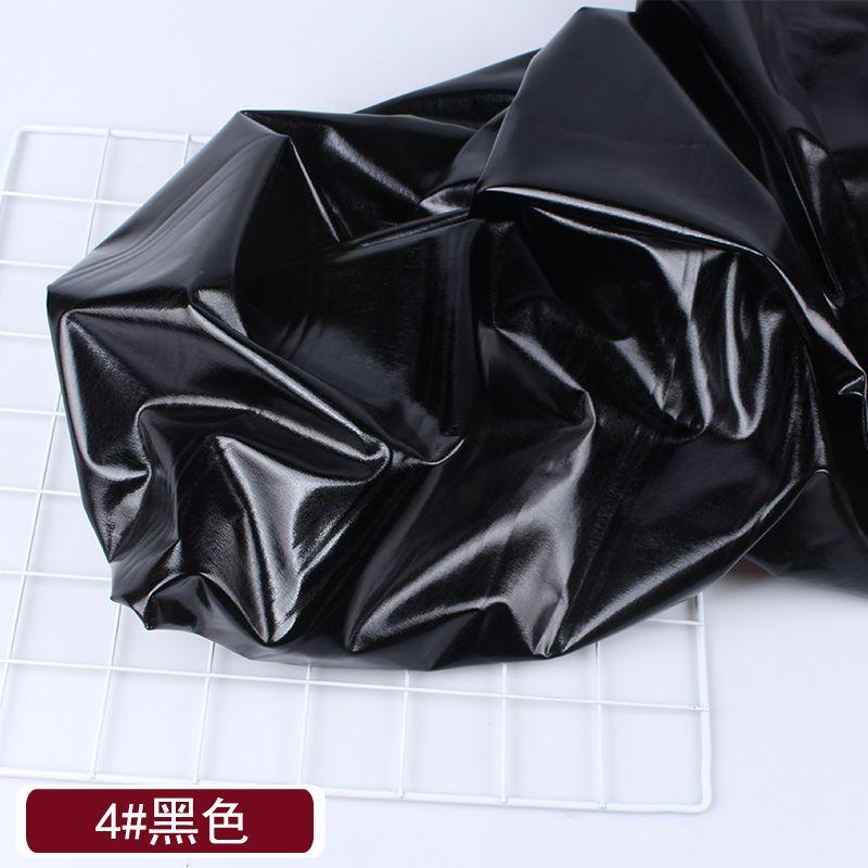 Elastic Golden Reflective Fabric By The Meter for Stage Clothes Hats Decoration Sewing Plain Bronzing Cloth Smooth Skin-friendly