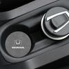 For Honda 1/2pcs Leather Car Coaster Water Cup Drink Holder Mat Anti-Slip For Honda Civic Fit Jazz Accord Pilot Passport Stepwgn