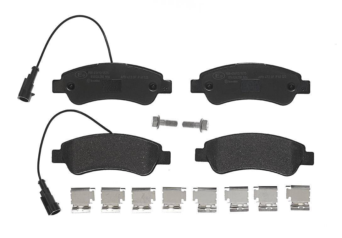 

колодка для импортных автомобилей Продукт P61125 BREMBO/Черный номер