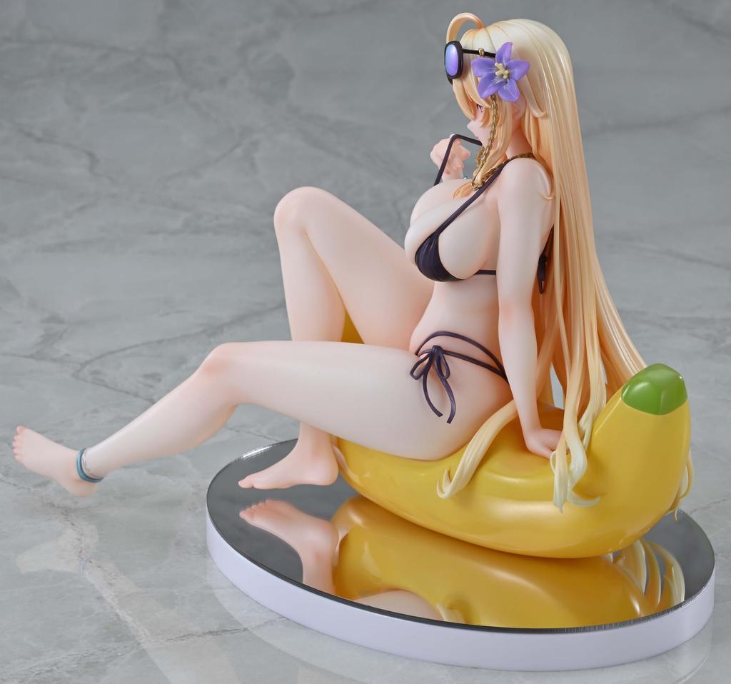 Kaitendo Idle A Hundred Blossoming Moe Princesses Ka Ku Scale PVC Painted Complete Figure Girls [Summer Beach] 1/7