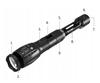 Military Tactical Flashlight 3 in a Set Zoom