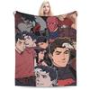 Jason Todd Coral Fleece Plush Throw Blanket Comics Superhero Blanket for Bed Office Lightweight Thin Plush Thin Quilt