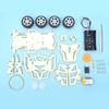 DIY Four-wheel Drive Racing Car, Children's Handmade Assembled Material Toys, Scientific Teaching Aids