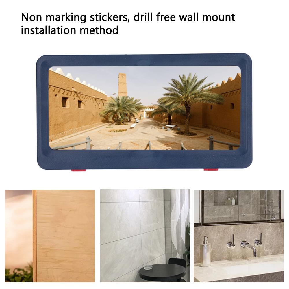 Waterproof Bathroom Phone Holder No-drill Wall Mount Phone Stand  Device Protection