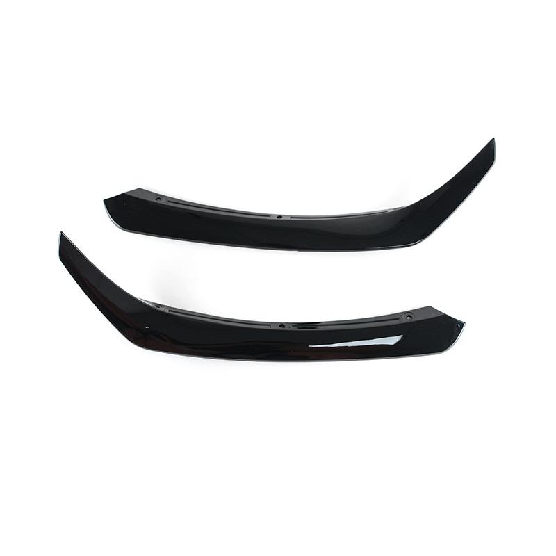Car Styling Front Bumper Spoiler Lip Grille Slats Trim Strips For Mercedes Benz CLA C117 CLA200 220 2016- Exterior Stickers