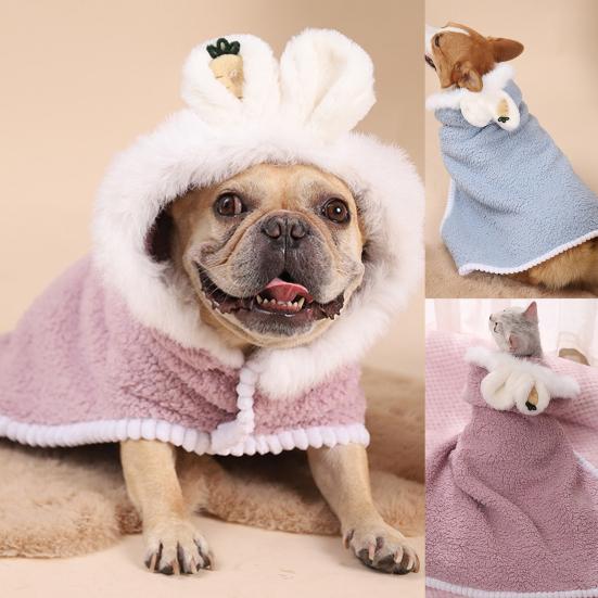 

Одеяло для собак, очаровательное многоцелевое одеяло с мягкой текстурой, подушка для сна для собак и кошек, на все сезоны L синий