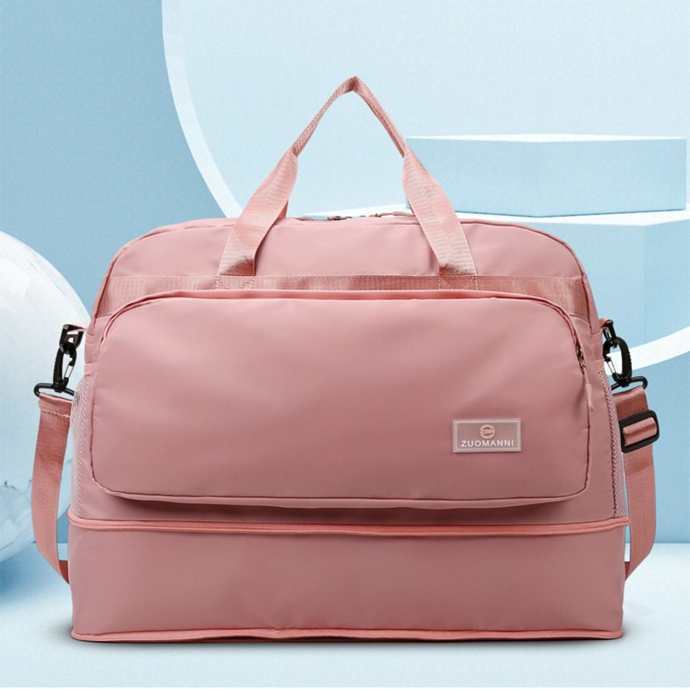 Large Capacity Women's Fitness Handbag Crossbody Travel Luggage Bag Short-distance Travel