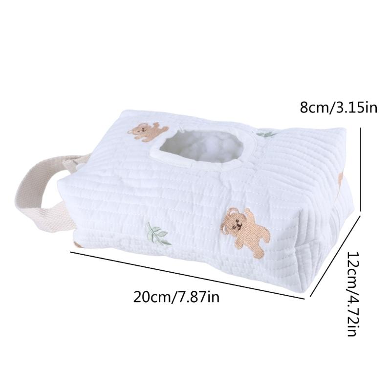 Baby Strollers Tissue Bag Cartoon Wet Wipes Case Reliable Paper Storage Bag Pouch  Tissue Box for Busy Parent