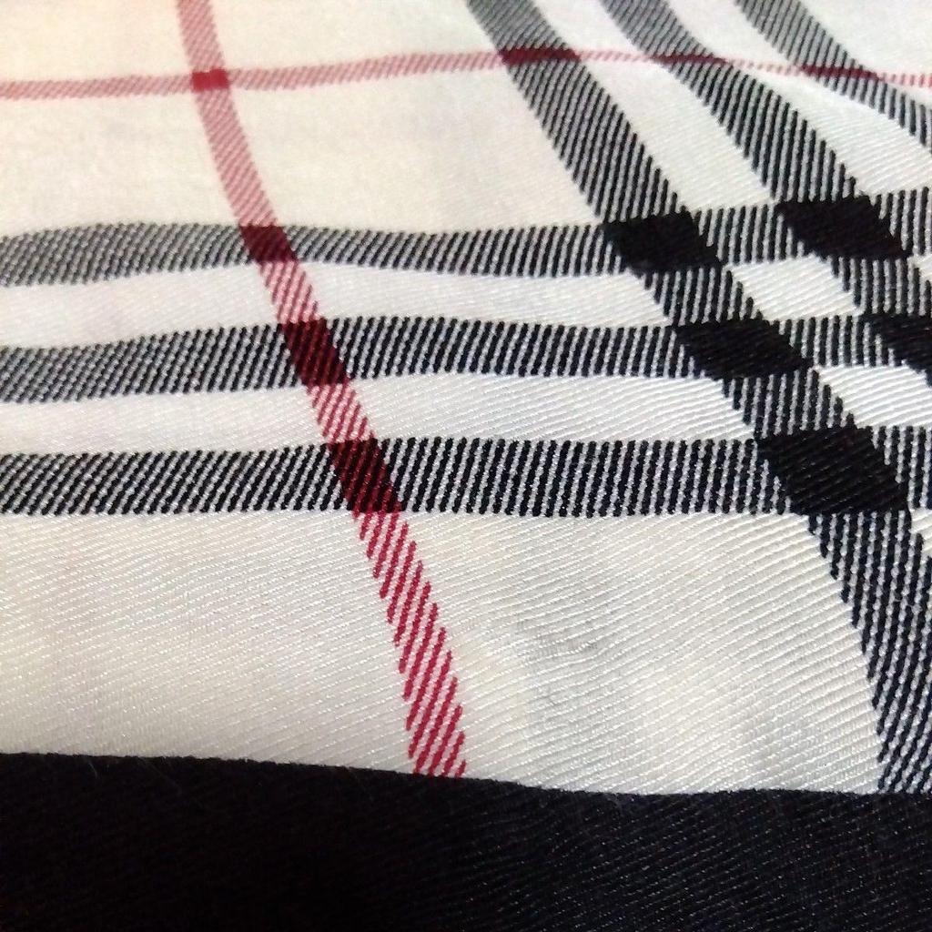 Used BURBERRY Nova Check Scarf Handkerchief