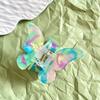 Durable Hair Claw Clip Colorful Hair Barrettes Elegant Butterfly Hair Clip  Women
