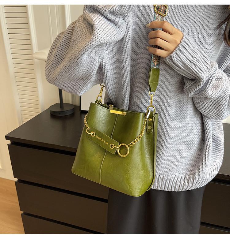 Stylish High-quality Large Capacity Women's Bag 2023 New Fashion Shoulder Crossbody Bucket Bag