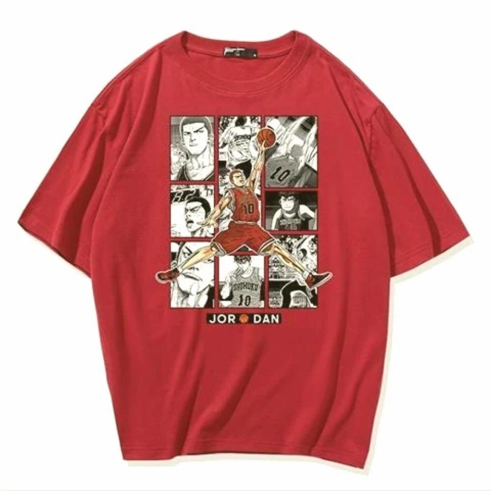 

Футболка мужская Sakuragi Hanado Manga баскетбольная спортивная летняя студенческая хлопковая футболка на одежде XXXXL