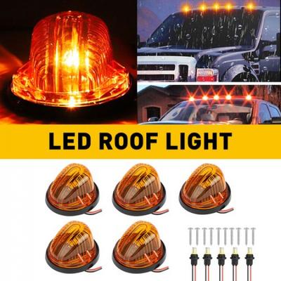 5 Stück Dach Kabinenleuchten Bernstein Markierungslicht + 194 LED für 73-87 Chevy GMC C/K Serie A