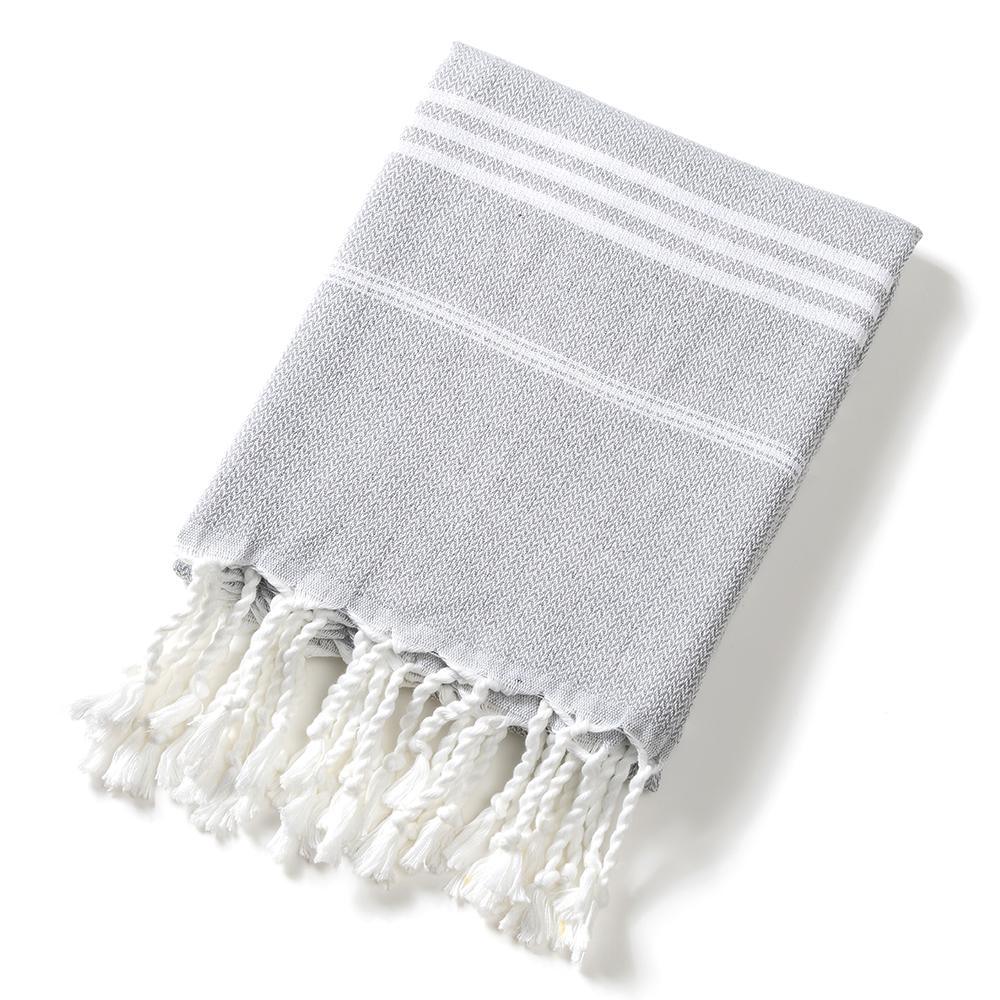 Modern Turkish Luxury Eco-Friendly Cotton Polyester Bath Beach Towel Quick-Dry Sand Free Child-Proof All-Season Customizable
