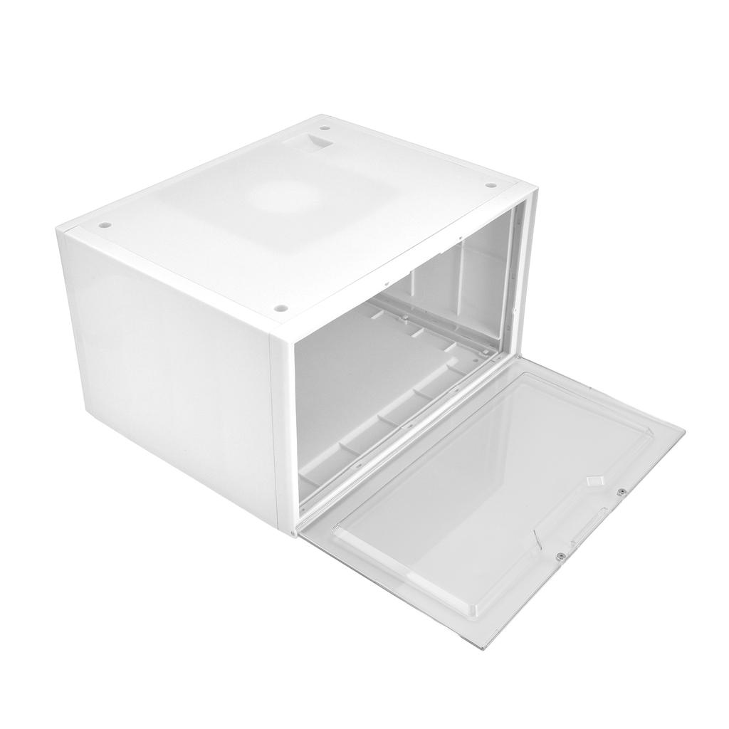 LED krabice na boty Hlasové ovládání Průhledná dvířka Stohovatelný Úložný box na tenisky Vitrína pro domácnost