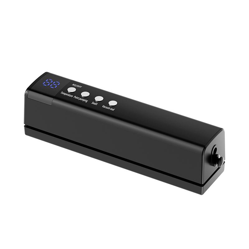 

Rofessional Vacuum Sealer Mini Sealing Machine Household Small Portable Food Packaging Plastic Sealing Machine Kitchenware чорний