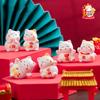 6/15/24pcs Cute Cartoon Lucky Cats Miniatures Resin Micro Landscape Ornaments for Home Room Desktop Decorations Accessories Gift